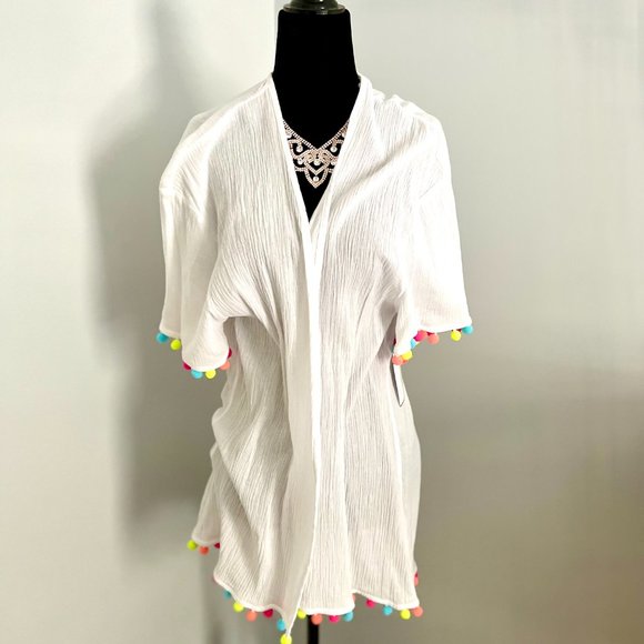 David’s Bridal Kimono beach cover-up - Picture 4 of 5